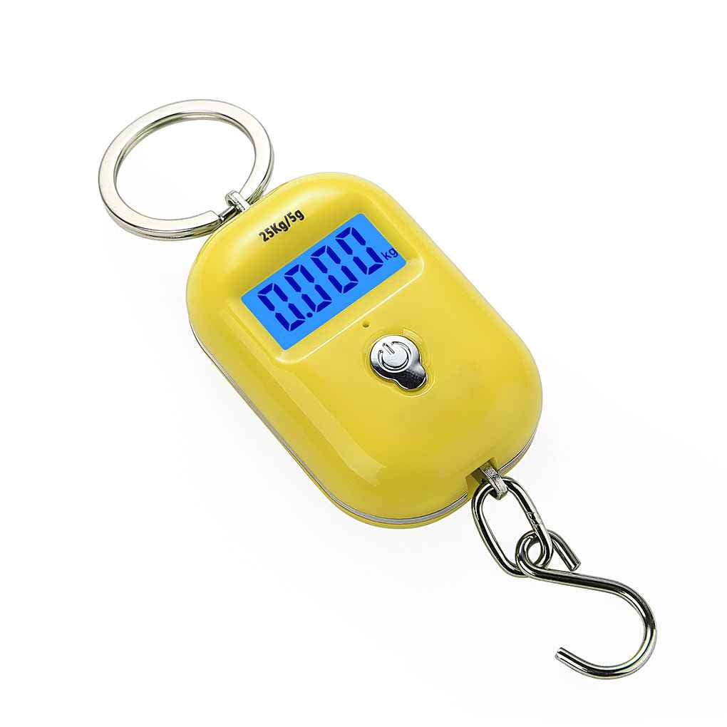 Dido 25Kg x 5g Digital Hanging Scale Mini Electronic Luggage Hook Scale