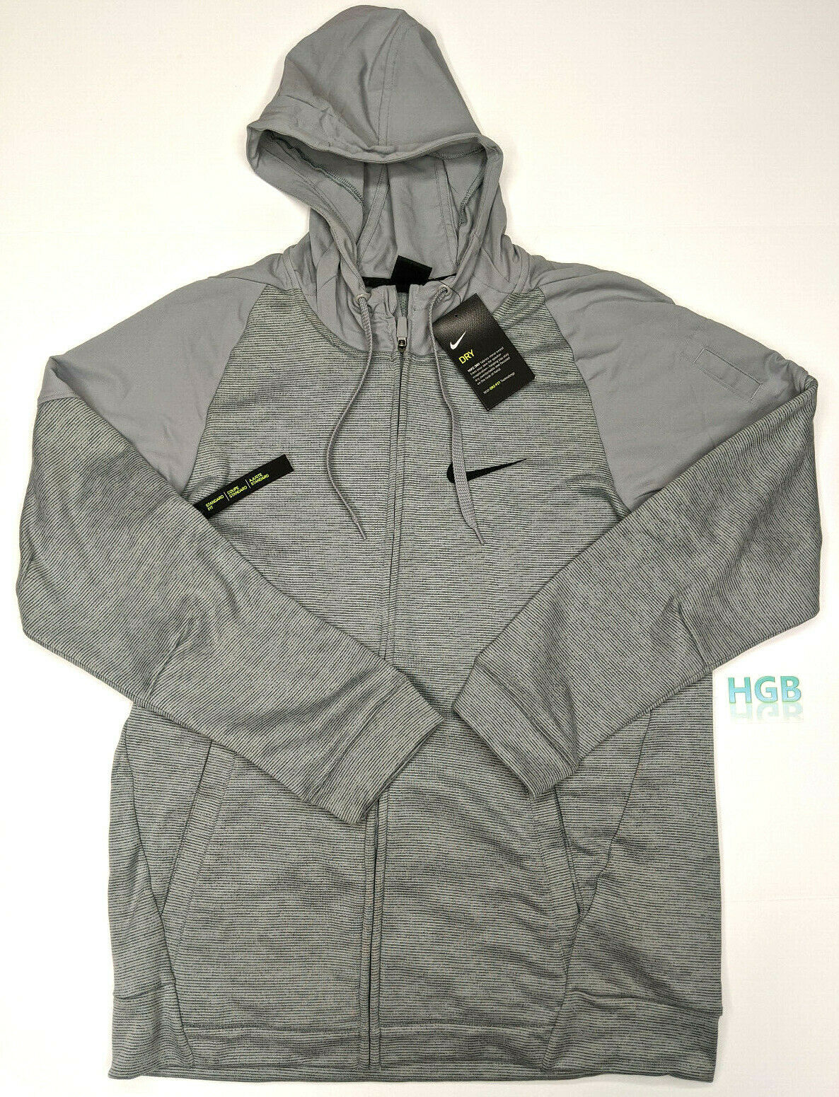 nike men's dry zip training hoodie