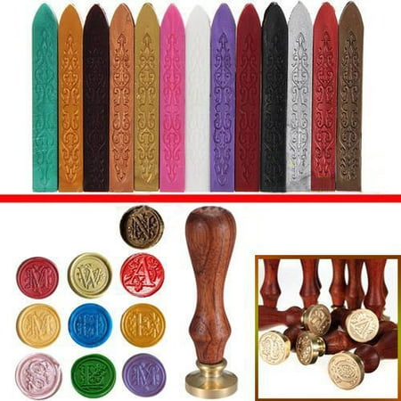 5 color Traditional Classic Wick Sealing Wax Stick for Invitations Envelope Letter