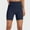 Dark Blue, variant on Workout Biker Shorts for Women Temmy Control High Waisted Yoga Short Summer Comfy Breathable Workout Shorts
