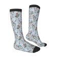 thumbnail image 4 of Lsque Winter Gnome And Snowman Printed Crew Socks Men's Women's LightWeight Thin Casual Calf Socks ,Knee High Socks,Cotton Socks, 4 of 9