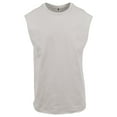 thumbnail image 1 of New Morning Studios Mens Plain Sleeveless T-Shirt, 1 of 2