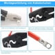 thumbnail image 4 of Kit de 60 terminales de cable, terminales de crimpado, terminales de crimpado para batería eléctrica, para cable T, 4 of 5