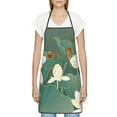 thumbnail image 3 of Sikiie Lotus Golden Line Aprons for Kitchen Cooking Aprons, Chef Apron for Men Women Chef, 3 of 7