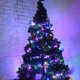 thumbnail image 4 of Luces de Navidad - 51 unidades de luces LED transparentes de alambre verde mini luces que funcionan con pilas con temporizador para árbol de Navidad Sincero  Hogar, 4 of 5