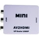 Caxico Mini RCACVS 3 RCA Vidéo Composite AV Convertisseur HDMI pour TV/PC/PS3/Blue-Ray DVD – image 4 sur 5