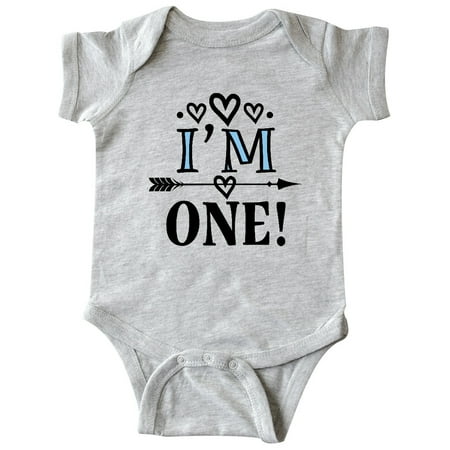 

Inktastic 1st Birthday Native Arrow I m One Gift Baby Boy or Baby Girl Bodysuit
