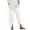 White, variant on dmqupv Pants for Women Trendy Womens Comfy Skinny Leg Work Casual Pants White XXL