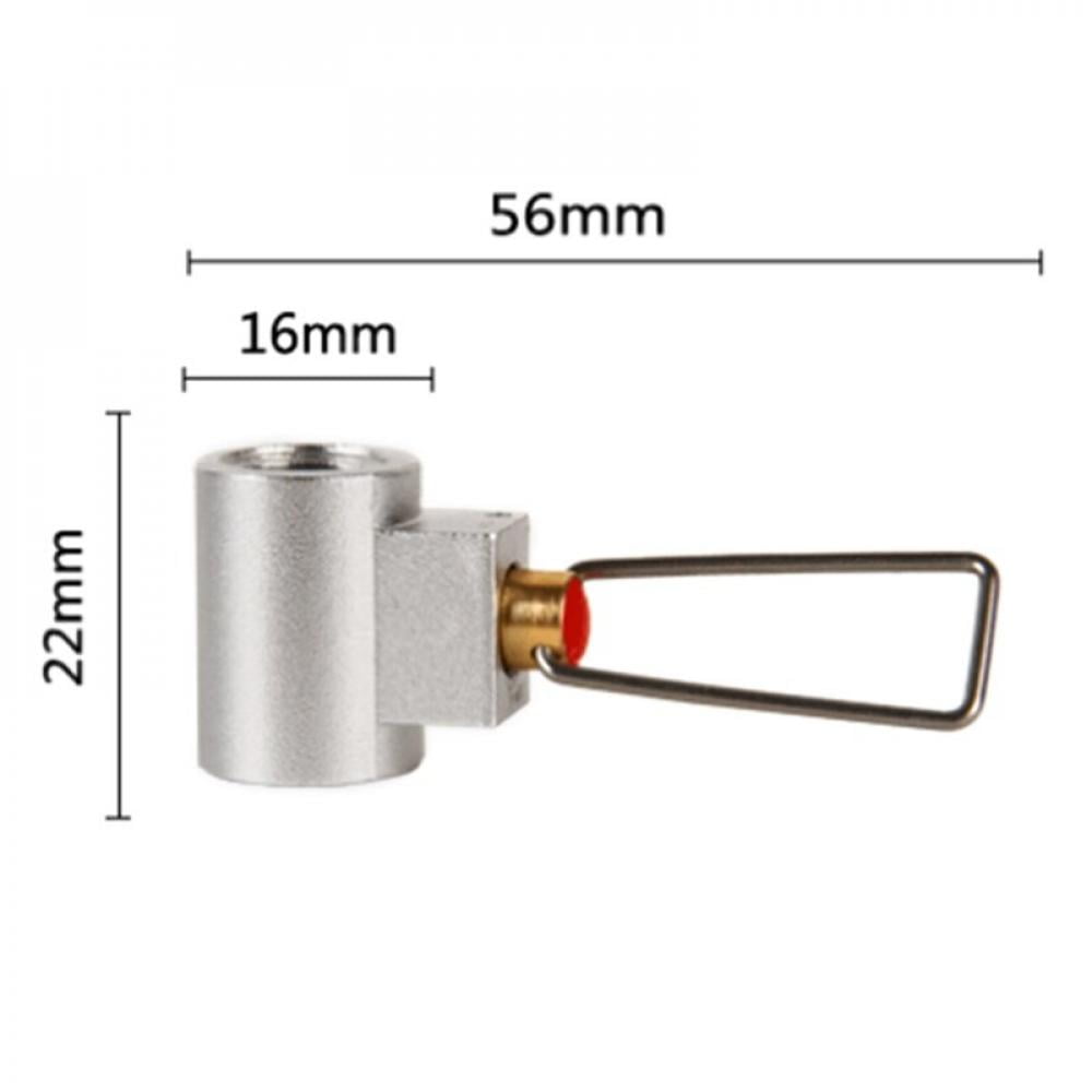 Outdoor Camping Stove Adapter Gas Charging Conversion Furnace Connector Tank  Ac