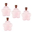 thumbnail image 1 of simhoa 4 Pcs Mini Flacon à Souhaits en Verre Vide avec Breloques Roses, 1 of 8