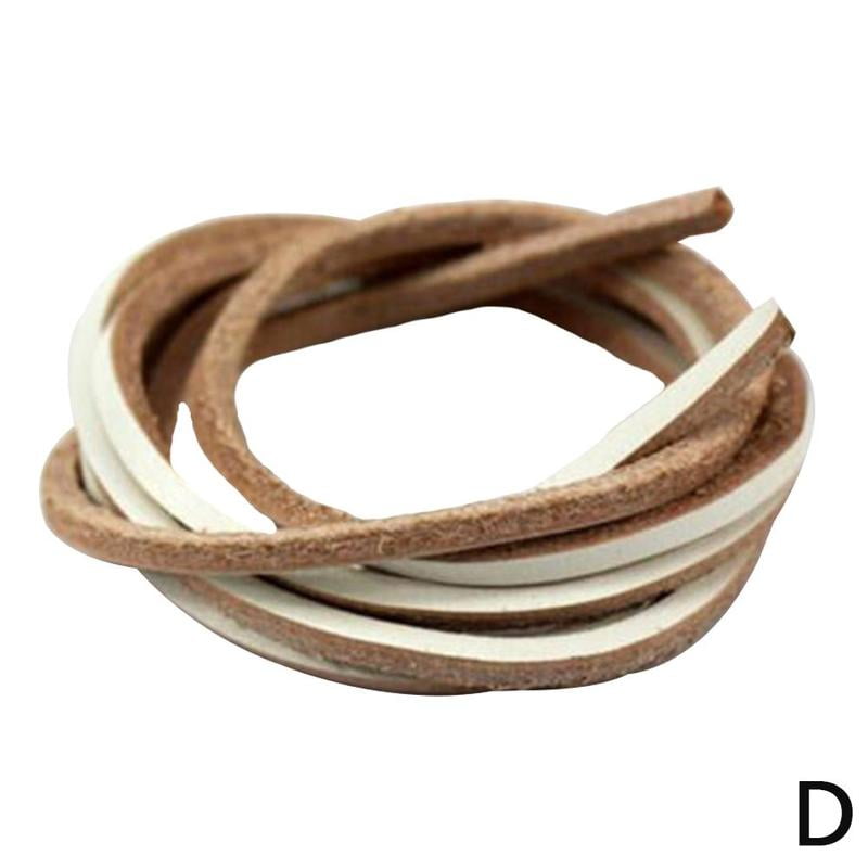 Leather Laces Leather Strapping x 1pair 3 Colours 120cm 