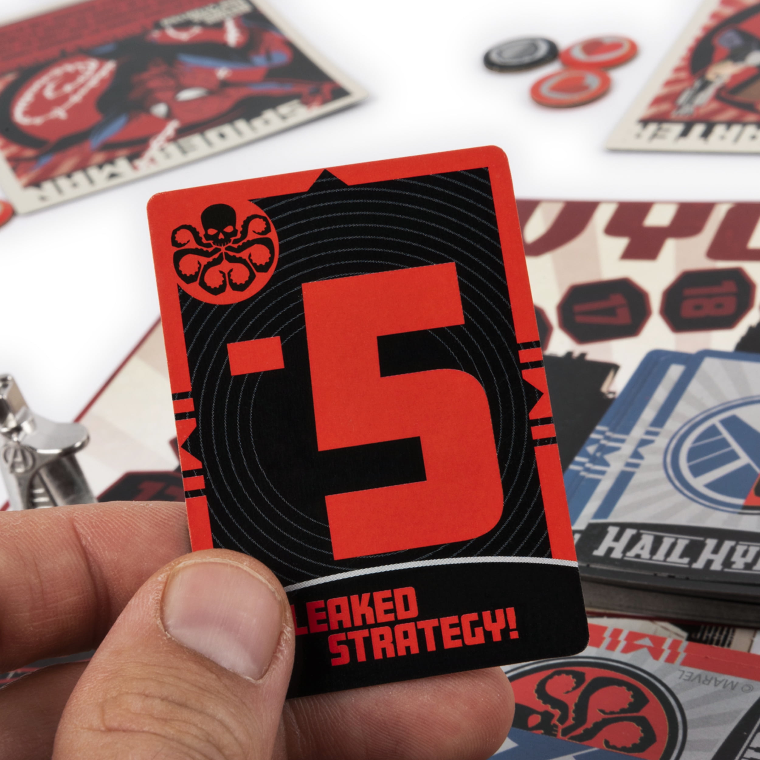 Hail Hydra Marvel Hero Board Game For Teens And Adults Aged 14 And Up Walmart Com Walmart Com