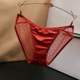 thumbnail image 2 of Sexy Underwear for Women Womens Lace Underwear Valentine Underwear High Waist Shorts M, 2 of 3