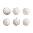 thumbnail image 3 of Christmas Decorations Indoor 6pcs Christmas Balls 8cm Christmas Tree Decoration Hanging Balls Christmas Balls Decoration Arrangement Christmas Tree Decorations, 3 of 7