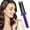 Purple, variant on Hair Brush Hair Curling Comb Styling Tools for Effortless Curls and