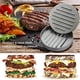 thumbnail image 5 of Máquina de prensado de carne de Hamburgo, aleación de aluminio, antiadherente, presión de hamburguesa, molde DIY para cocina, 5 of 7