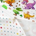 thumbnail image 4 of Metsweet 3D Cute Dino Twin Duvet Cover, Cartoon Animal Twin Bedding, Pink Orange Purple,2pcs,1 Duvet Cover and 1 Pillowcase, 4 of 6