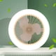 thumbnail image 3 of FLhrweasw Lámpara Techo Con Ventilador 5 Aspas Con Temporizador (control Amarillo), 3 of 8
