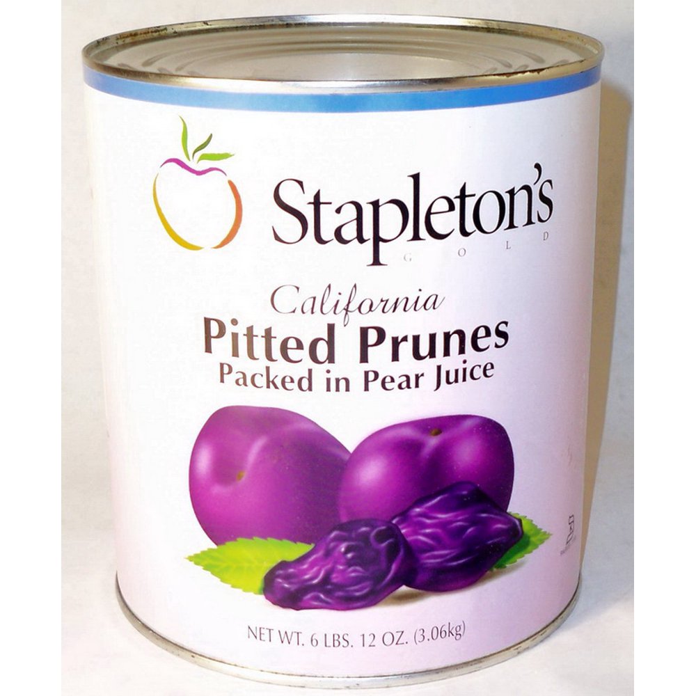 Stapleton Spence 319813ST Prunes, Pitted, Peaar Juice, 140/180 Ct