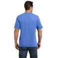 thumbnail image 3 of District Made Mens Perfect Blend Crew Tee-M (Heathered Royal), 3 of 3