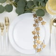 thumbnail image 5 of (90 PACK) EcoQuality 6" inch Round White Plastic Plates with Gold Vine Design - Disposable China Like Party Plates, Heavy Duty Dessert Plates, Salad Plate, Dinners, Wedding, Serveware, 5 of 6