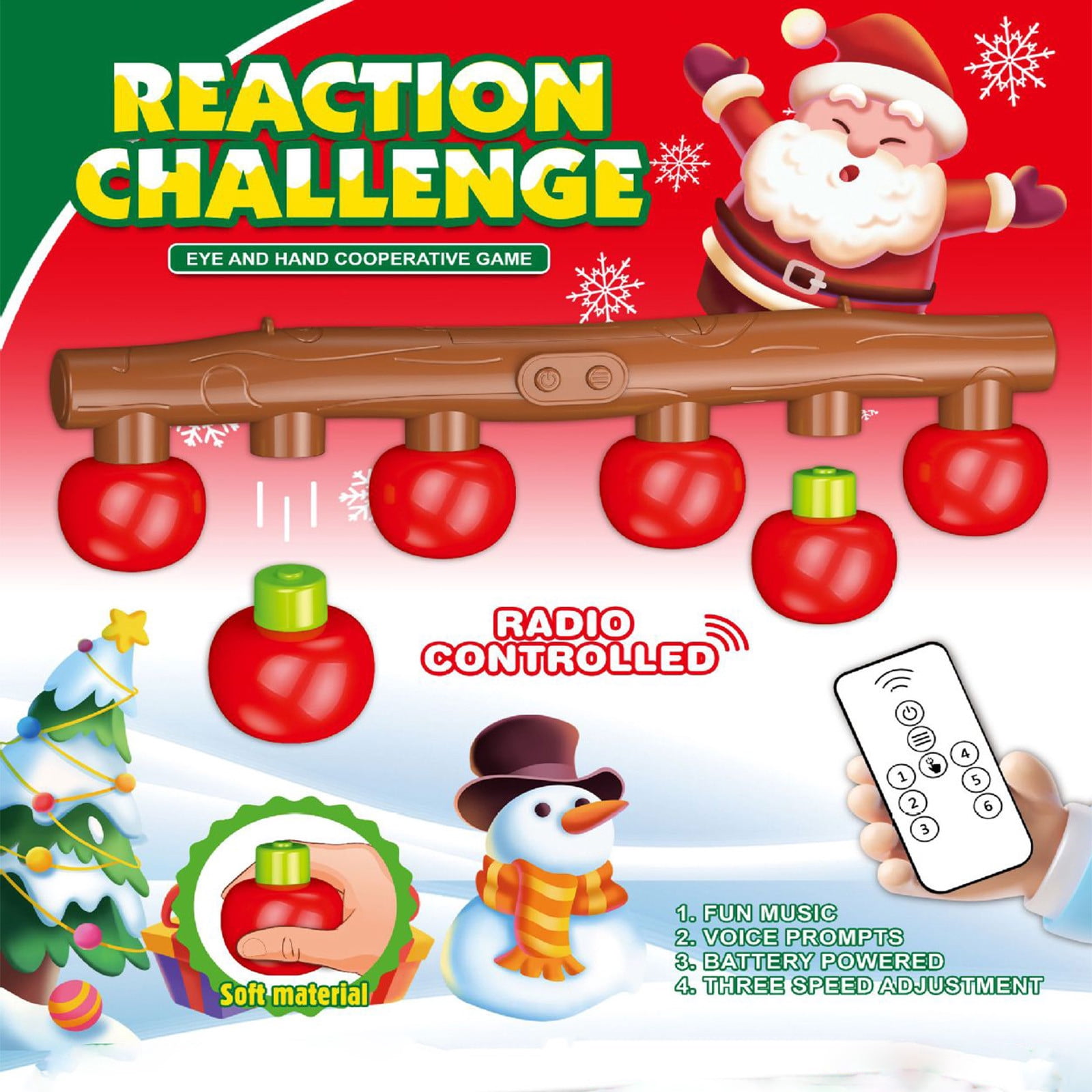 Reflex Game,Reflex Drop Sticks Challenge Game with Remote, Hand Eye Coordination Training Reaction Training,3-Speed Reflective Drop Stick Game, Hand-Eye Coordination Catching Sticks for All Age