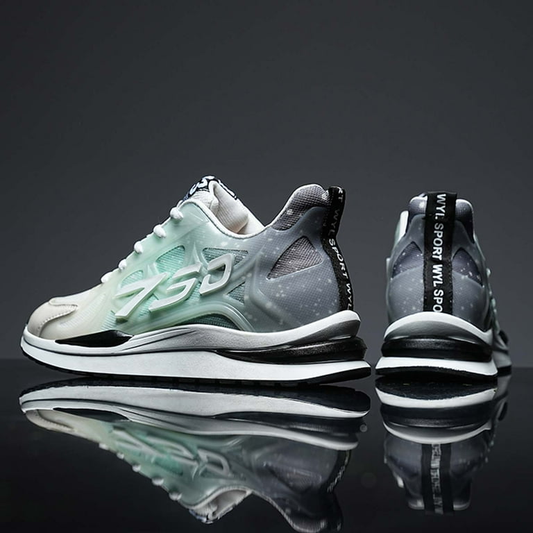Liftschoenen voor heren, 2,36 inch, Elevator schoenen, veterschoenen, lichte ademende schoenen voor kostuumschoenen, veterschoenen, sportschoenen, vrijetijdsschoenen, bruin, 39 EU