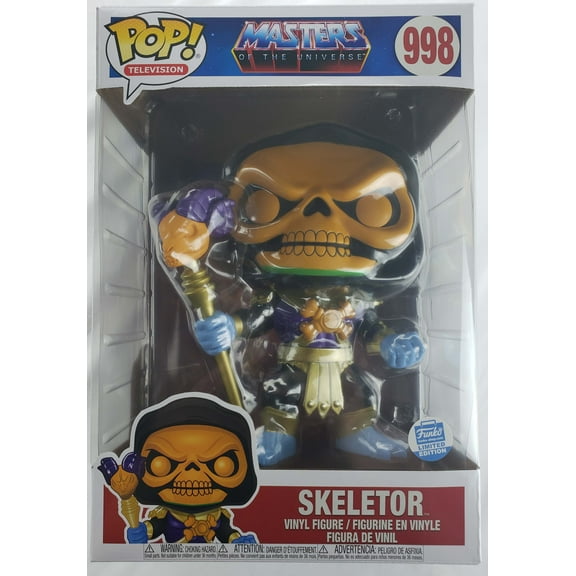 Funko POP! Television MOTU 10-Inch Skeletor (Disco) #998 Funko Shop Exclusive