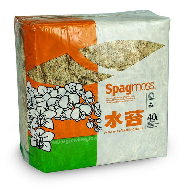 New Zealand Long Fiber Sphagnum Moss (500g 40L)