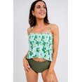 thumbnail image 2 of ABPHQTO Bikini de mujer con peplum y estampado de limones verdes, 2 of 5