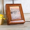 thumbnail image 2 of Cottage Garden God Didn't Promise Days Without Pain Woodgrain Remembrance Keepsake Box, 2 of 3