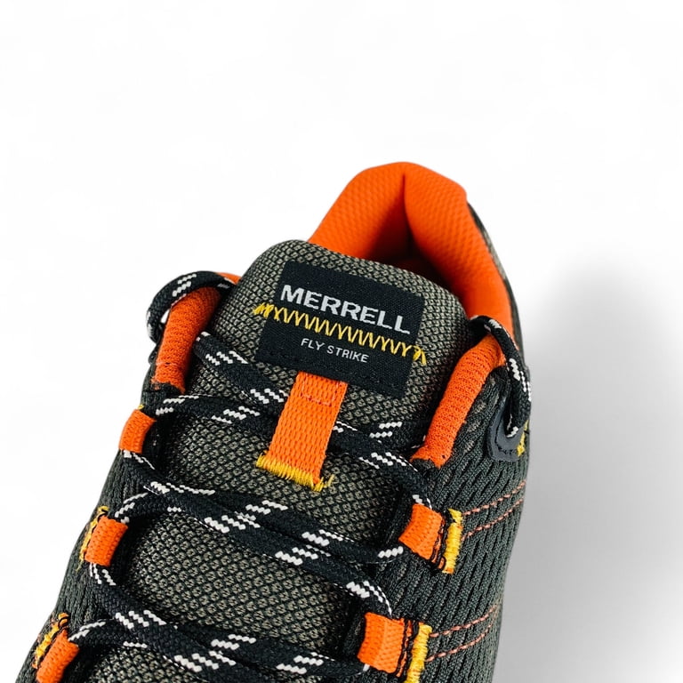 Merrell Fly Strike Men\'s Trail Running Shoes Size 8.5 Black Orange J067377 Merrell Fly Strike Trail Running Shoes Mens Size 8 Black  main image 2