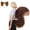 Coffee, variant on 2Pcs Anime Furry Squirrel Tail Ear Heaband Costume Accessory,Flexible Plush Fursuit Animal Theme Squirrel Tail Outfit