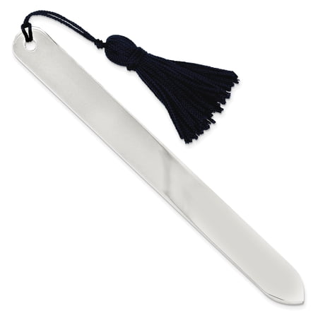 925 Sterling Silver Solid Polished Bookmark… product image