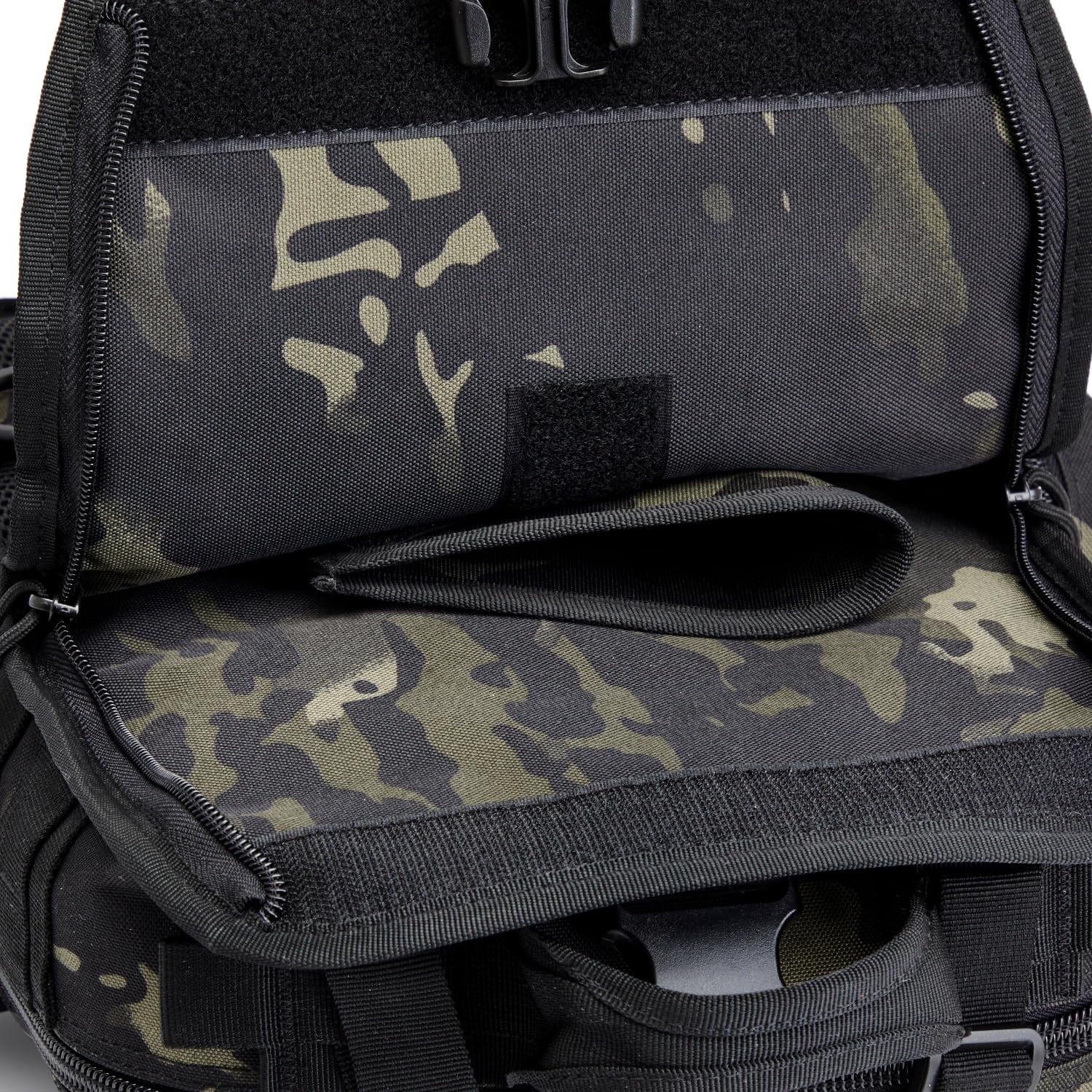 G4Free Outdoor Sling Bag Crossbody Backpack with Adjustable Holder, Durable Shoulder Daypack for Men