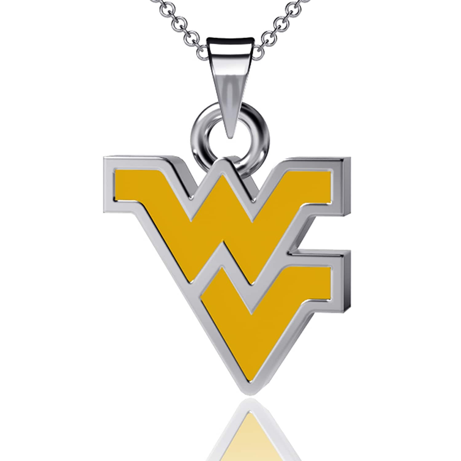 Dayna Designs Swimming Pendant Necklace Enamel Sterling Silver Jewelry Small for Women//Girls