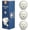 Sleeping Sheep, variant on Wool Dryer Balls Handmade 3 Pack XL,Organic Laundry Dryer Balls,100% New Zealand Wool Natural Fabric Softener,Reusable 1000 Loads,Wrinkles Free, Shorten Drying Time,Baby Safe (3 Pack,White)