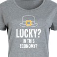 thumbnail image 3 of Instant Message - Lucky In This Economy - Women's Any Way Dress, 3 of 7