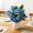 Blue, variant on WMTOKK Artificial Chrysanthemum Daisy Flower Stem 15.75in Realistic Fake Flowers for Wedding Centerpiece Living Room Vase Floral Arrangement (Purple)