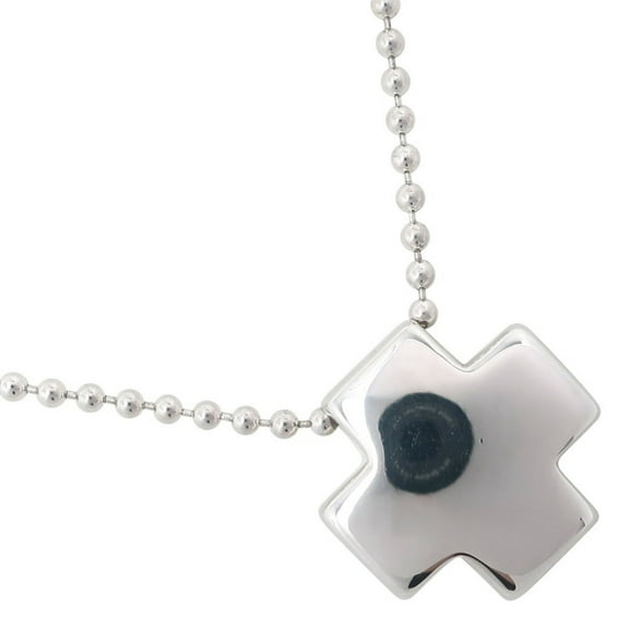 Pre-Owned Tiffany & Co. Roman Cross Necklace, 925 Sterling Silver, Approx. 13.7g,... (Good)