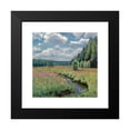 thumbnail image 2 of Stanislav Yulianovich Zhukovsky 15x15 Black Modern Framed Museum Art Print Titled - Summer Meadow, Pobojka, 2 of 5