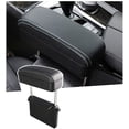 thumbnail image 1 of Auto Car Armrest Extender Support Elbow & Forearm Arm Wrist Rest Support Adjustable Height Comfort Pad Universal Fit for Most Car Models Center Console (White with Organize), 1 of 5