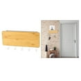 thumbnail image 3 of Key Holder Letter Storage Door Wall Entryway Bathroom Rack Organizer Wall Hanger Hooks White Hook, 3 of 6