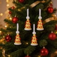 thumbnail image 6 of Christmas Tree Decor Ornaments, Christmas Cones shaped Sequined Hat Christmas Tree Decoration, Home Accessory Handmade Hat Christmas Pendant for Holiday Tree, Room Display, Party Decor, 6 of 6
