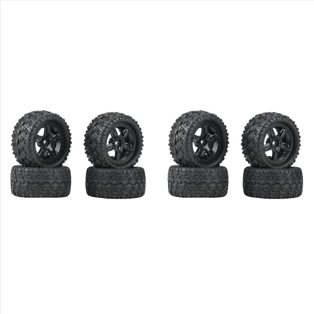8 Piezas Neumáticos de Goma Rueda de Neumático P6973 para Hobby Smax 1621 1625 1631 1635 1651 1655 1/16 Piezas de Actualización de Coche RC