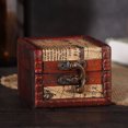 thumbnail image 4 of Mini Vintage Handcraft Wooden Jewelry Boxes Container Ring Earring Storage Holder, 4 of 8