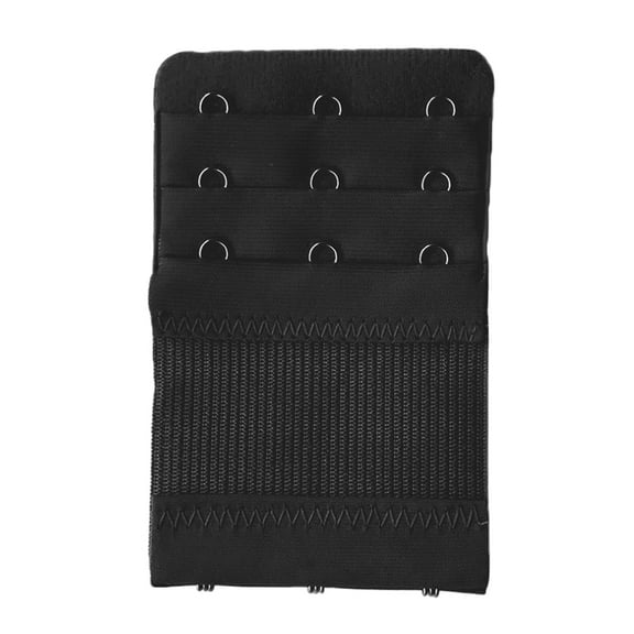 YIGSECU Womens 3 Hooks 3 Rows Bra Extender Soft Strap Extension Belt Lengthened Buckle