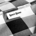 thumbnail image 3 of Lann's Linens - 60" x 126" Premium Checkered Tablecloth - Rectangular Polyester Fabric Picnic Table Cover - Black & White Gingham Cloth, 3 of 4