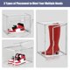 thumbnail image 3 of Cajas de zapatos apilables transparentes 40 x 25 x 30 cm caja acrílica con puerta magnética bolsa de almacenamiento multifuncional para bolsos cosméti, 3 of 8