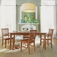 thumbnail image 6 of Homestyles Arts & Crafts Dining Chair in Cottage Oak Finish (Set of 2), 6 of 8